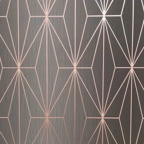 Charcoal Rose Gold Metallic Geometric Wallpaper Triangles Vinyl Muriva Kayla 1 Charcoal Rose Gold Metallic Geometric Wallpaper Triangles Vinyl Muriva Kayla
