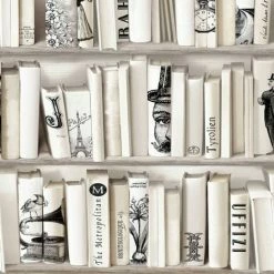 Muriva E88207 Novelties Wallpaper Roll - Encyclopaedias (572217)
