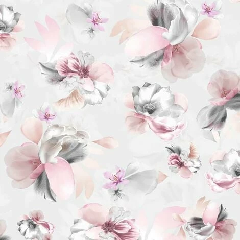 Lipsy Soft Petals Wallpaper Muriva Floral Pink Grey Purple Silver Glitter 1 Lipsy Soft Petals Wallpaper Muriva Floral Pink Grey Purple Silver Glitter