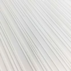 Muriva Clavo Stripe Texture Wallpaper White Paintable Embossed Vinyl