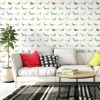 MURIVA Designer Catherine Lansfield Silly Sausage Dog Multi In Jumpers Wallpaper