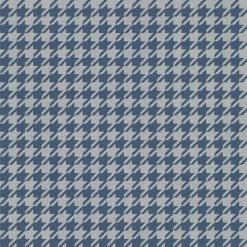 Houndstooth Wallpaper Muriva Silver Blue Geometric Modern Teenager Boys Bedroom