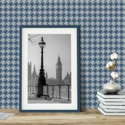 Houndstooth Wallpaper Muriva Silver Blue Geometric Modern Teenager Boys Bedroom 7 Houndstooth Wallpaper Muriva Silver Blue Geometric Modern Teenager Boys Bedroom -MURIVA SHOP 31934293 4