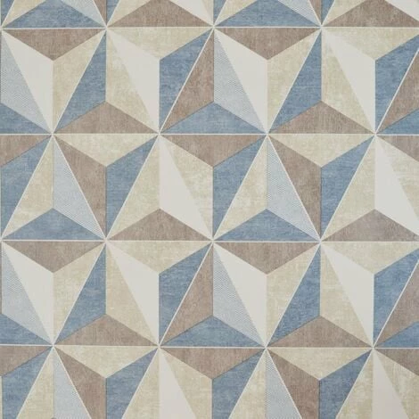 Geometric Triangle Wallpaper Muriva Blue Grey Paste The Wall Vinyl Textured 1 Geometric Triangle Wallpaper Muriva Blue Grey Paste The Wall Vinyl Textured