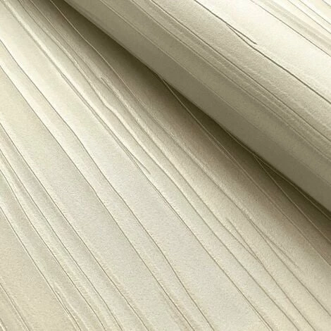 MURIVA Kylie Minogue At Home Ultra Heavy Weight Foil Wallpaper Esther Texture Ivory 2 MURIVA Kylie Minogue At Home Ultra Heavy Weight Foil Wallpaper Esther Texture Ivory - Image 2