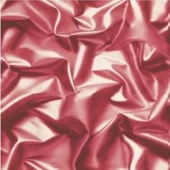 MURIVA 3D Effect Velvet Silk Cerise Pink/Red Crushed Wallpaper