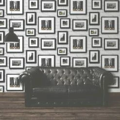 Muriva Ltd 102534 Novelties Manhattan In Frames Wallpaper