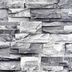 Muriva - Luxury Realistic Slate Cladding - Stone / In Black - J27409