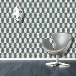 Alternative view of DISCONTINUED 3D Geometric Wallpaper Glitter Effect Sparkle Retro Paste The Wall Vinyl Muriva