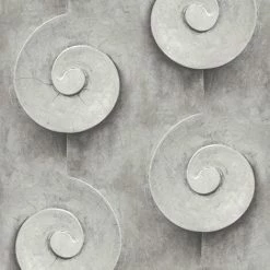 Stone Moulding Wallpaper Muriva Vinyl Paste The Wall Grey Concrete Effect