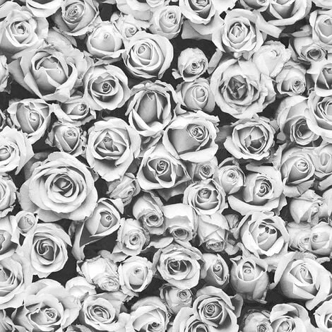 Muriva Rosalee Grey Wallpaper 158501 - Feature Small Roses Floral Photographic… 1 Muriva Rosalee Grey Wallpaper 158501 - Feature Small Roses Floral Photographic…