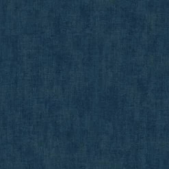 Muriva Linen Textured Wallpaper (10m X 53cm) (Blue)