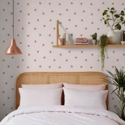 Alternative view of Muriva Skinnydip Peach Wallpaper (10m X 53cm) (Pale Pink/Orange)