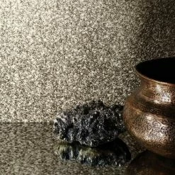 Muriva Shimmer Textured Wallpaper (10m X 53cm) (Warm Gold) -MURIVA SHOP 70358311 3