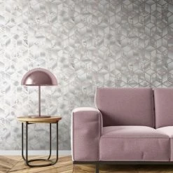 Muriva Elixir Marble Wallpaper (10m X 53cm) (Rose Gold) 6 Muriva Elixir Marble Wallpaper (10m X 53cm) (Rose Gold) -MURIVA SHOP 70399811 3